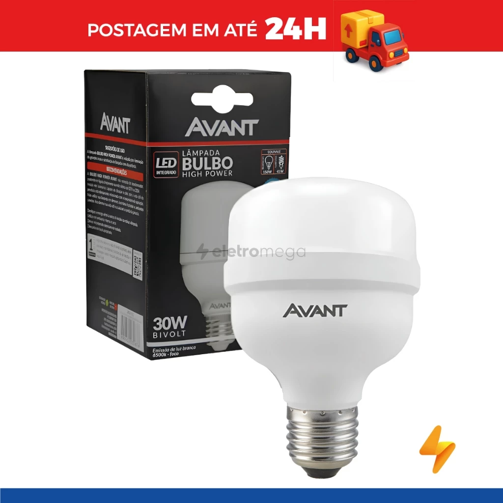 Lâmpada LED 30W